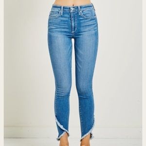 𝅺joe’s Jeans Charlie Ankle Tulip Jeans - Style Julianne Size 24